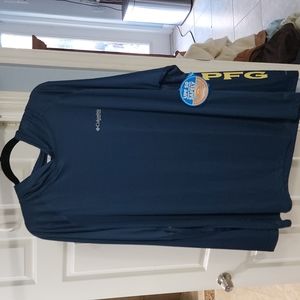 Columbia pgf fishing shirt